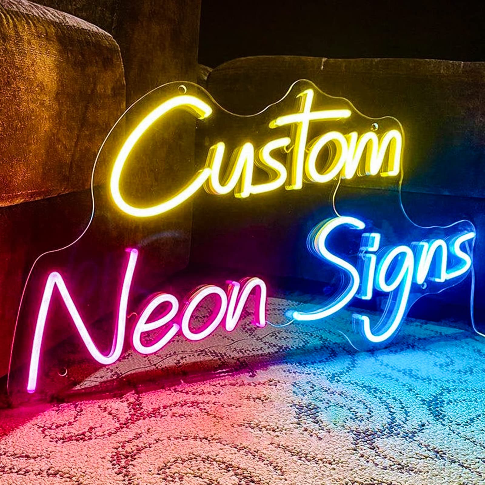 Neon Glow — Custom Neon Sign (Wedding Names)